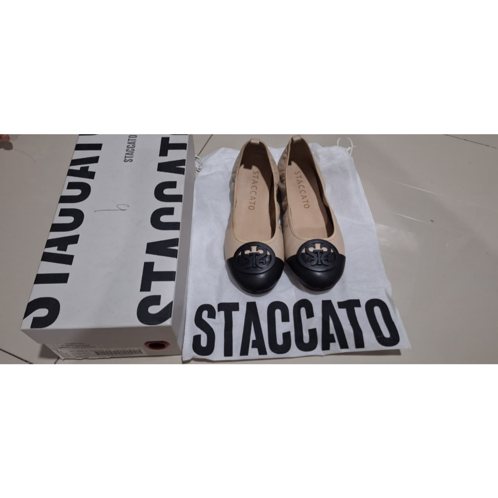 STACCATO WOMAN FLATS APRICOT MIX