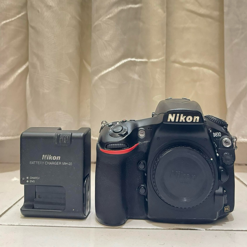 Kamera DSLR Nikon D810 No Box Mulus Body Only D 810