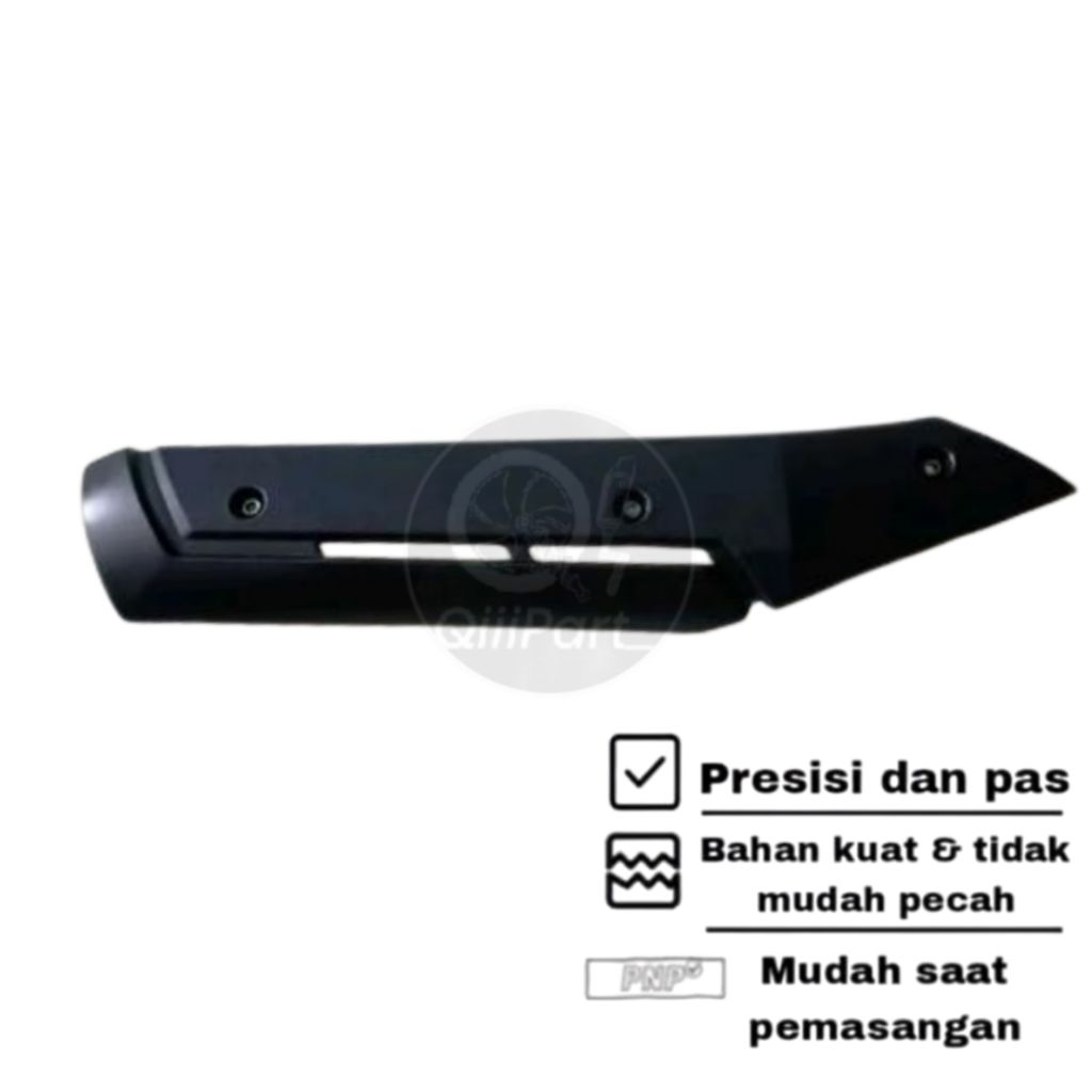 Cover tutup kenalpot tameng pelindung kenalpot Yamaha v-xion nvl Vixion nva Vixion nvx Vixion 1PA Go