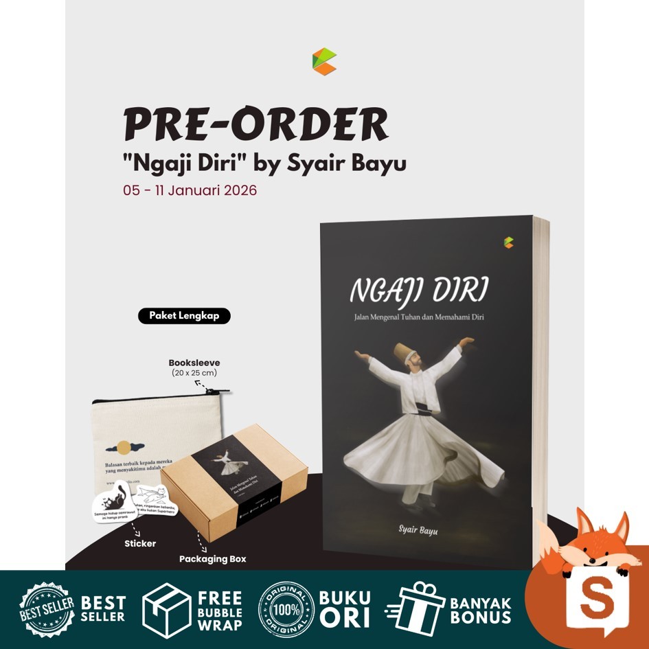 Buku Ngaji Diri : Jalan Mengenal Tuhan dan Memahami Diri (CKLIK MEDIA)