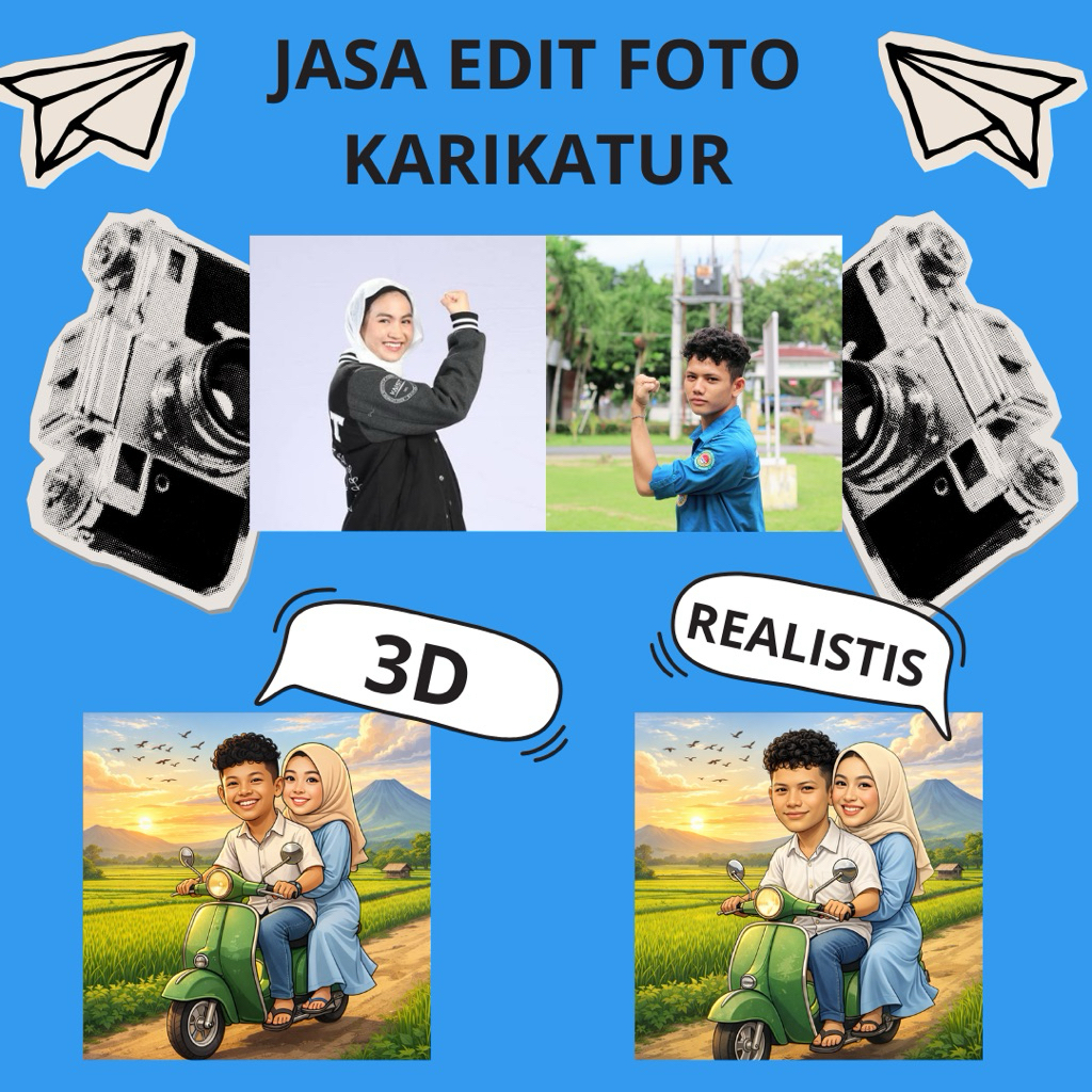 JASA EDIT KARIKATUR