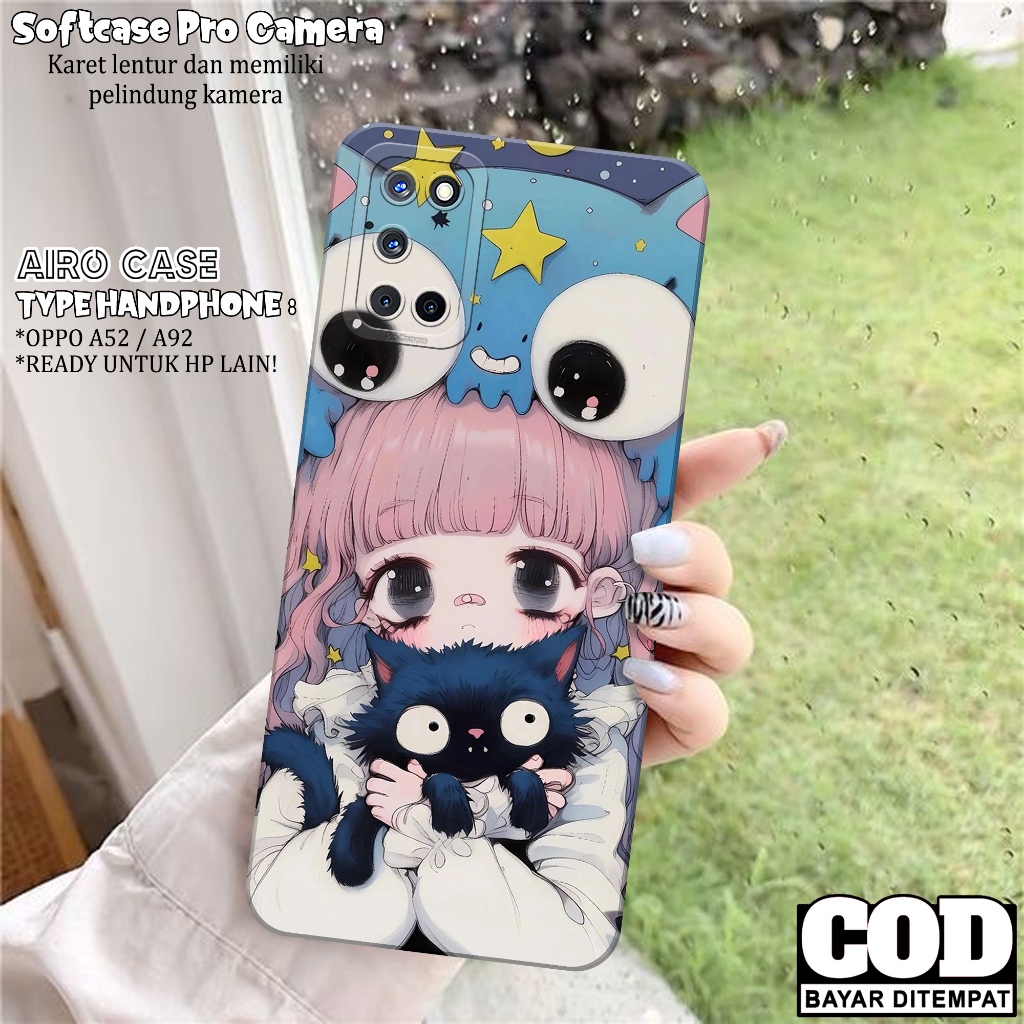 Softcase OPPO A52/ A92 Terbaru - AIRO CASE - Case OPPO A52/ A92 - Casing OPPO A52/ A92 - Silikon Hp 
