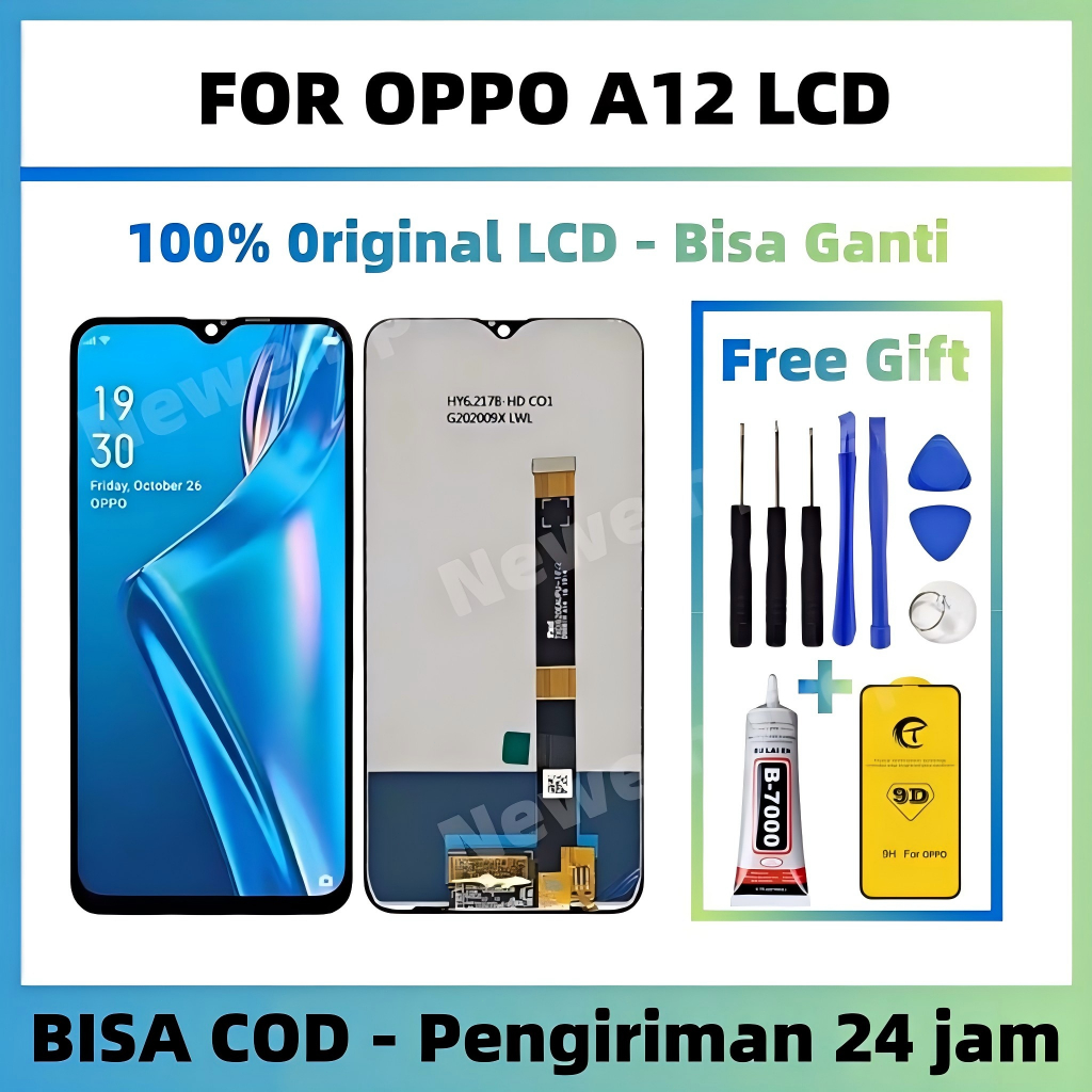 Original LCD OPPO A12 / cph2083 Fullset touchscreen replacement / for oppo A12 lcd