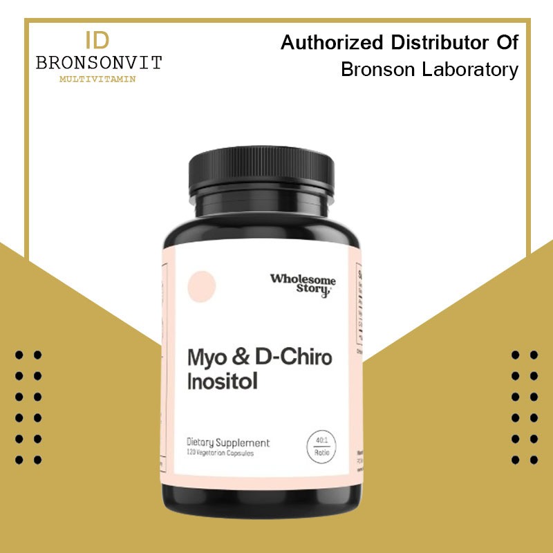 Wholesome Story Myo-Inositol & D-Chiro Inositol - 120 Capsules