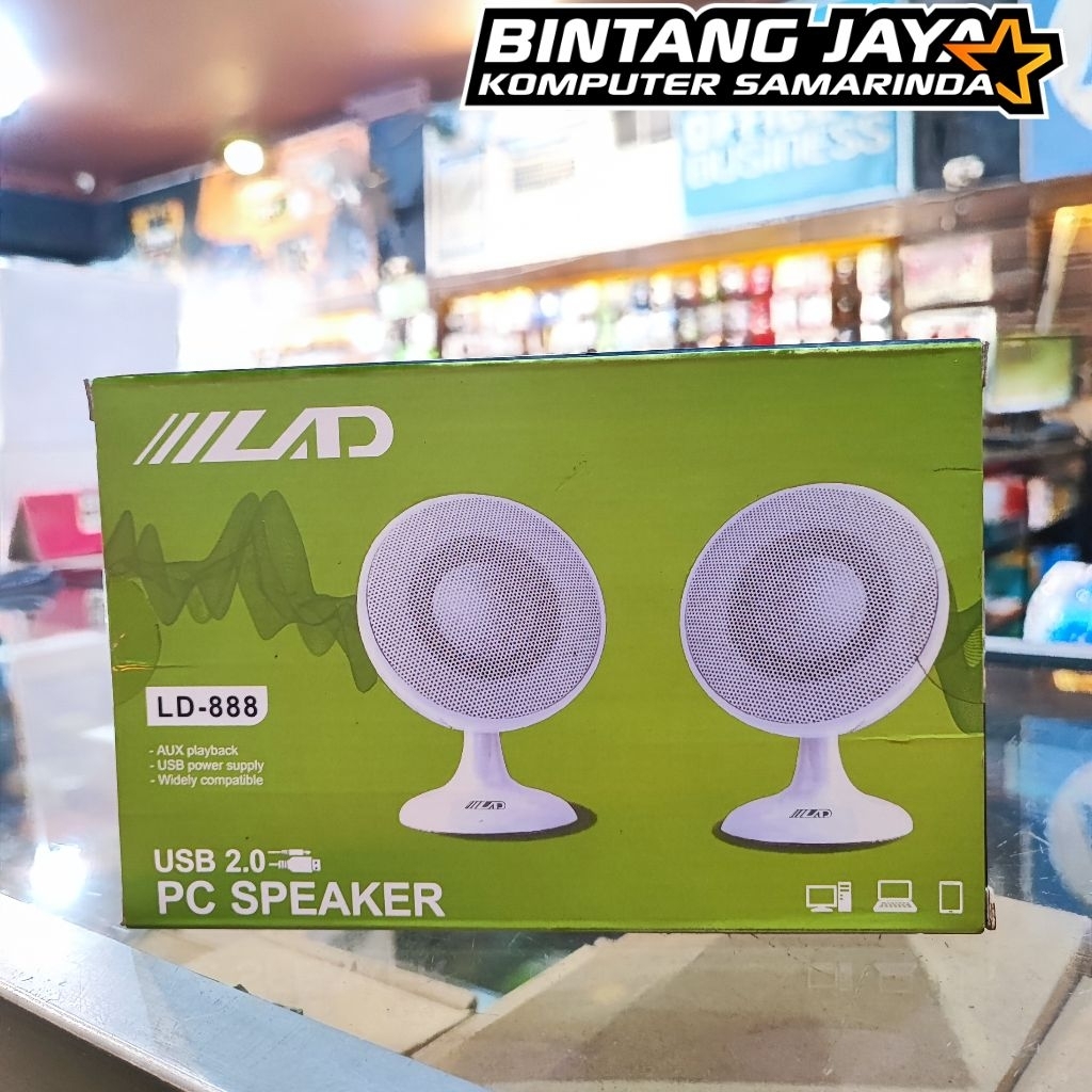 LAD-LD888 Speaker PC / Komputer Multimedia