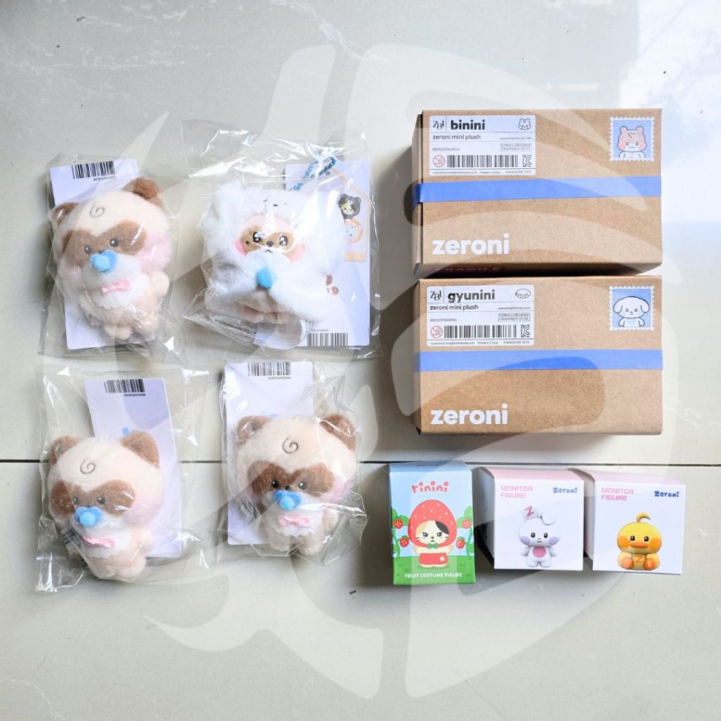 [READY] Zerobaseone Line Friends Official Zeroni Version 1 / Fluffy Wonderland / Home Party / Royche