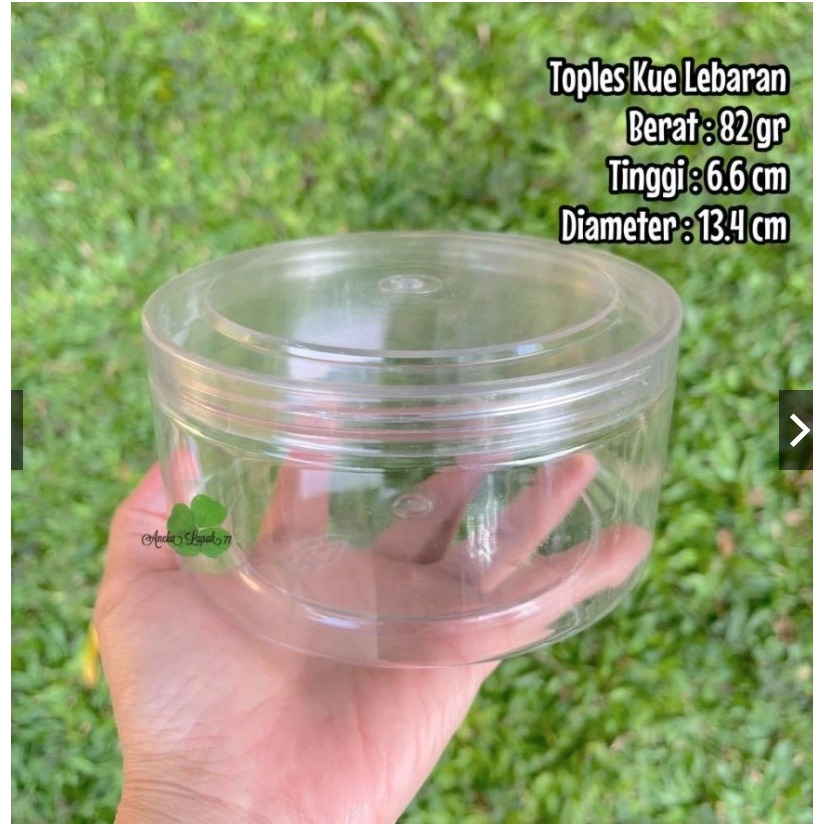 Toples kue nastar 500gram Toples kue kering FREE KARDUS