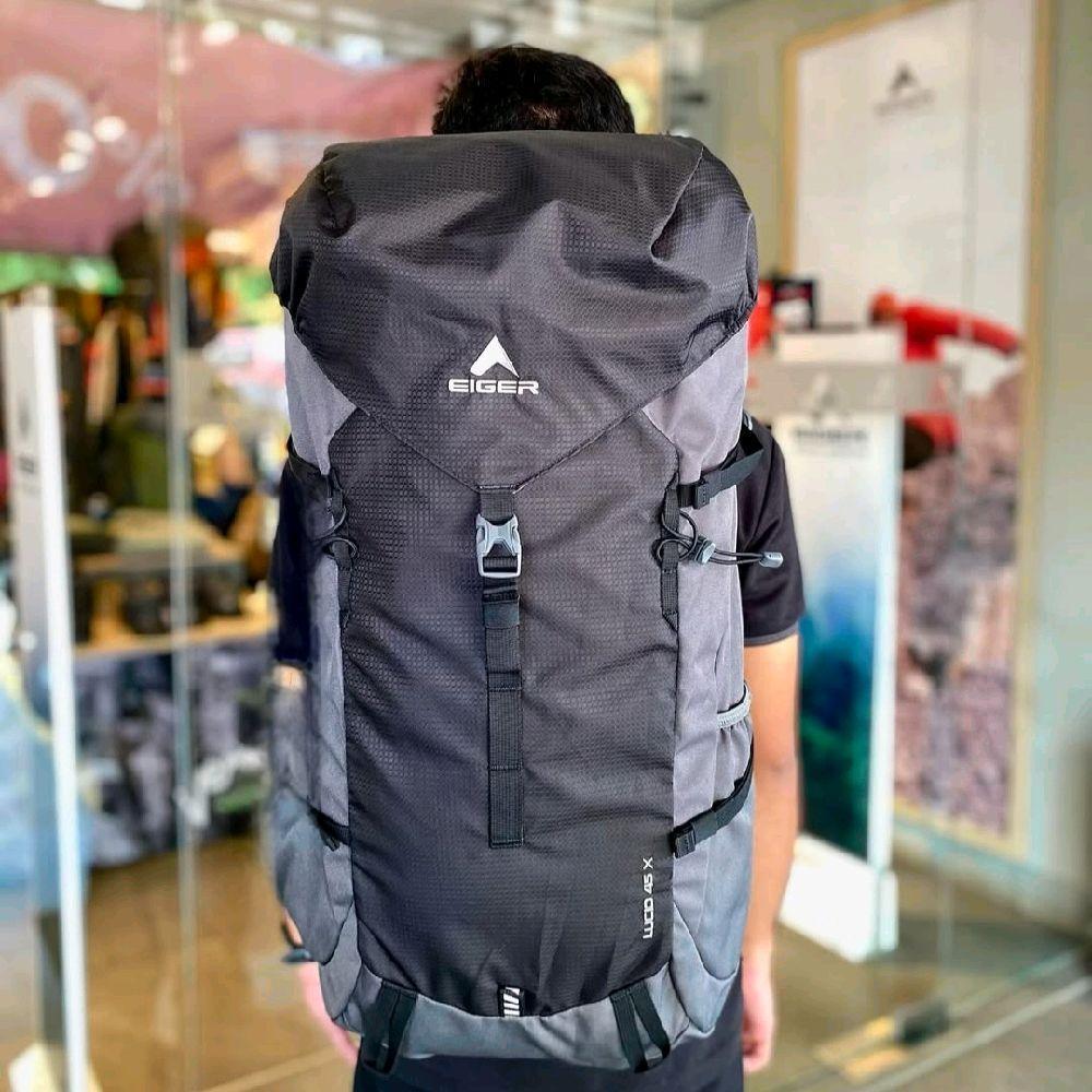 Eiger Z-Lucid 45L Tas Gunung Carrier Keril Hiking Traveling Outdoor