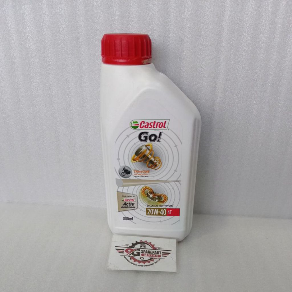 Oli Castrol Go 20W-40 0,8L