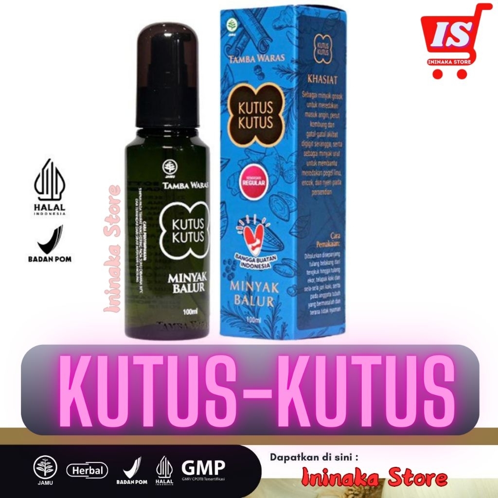 Minyak Sanga-Sanga KUTUS-KUTUS Original Mkk Minyak Asli kutus2