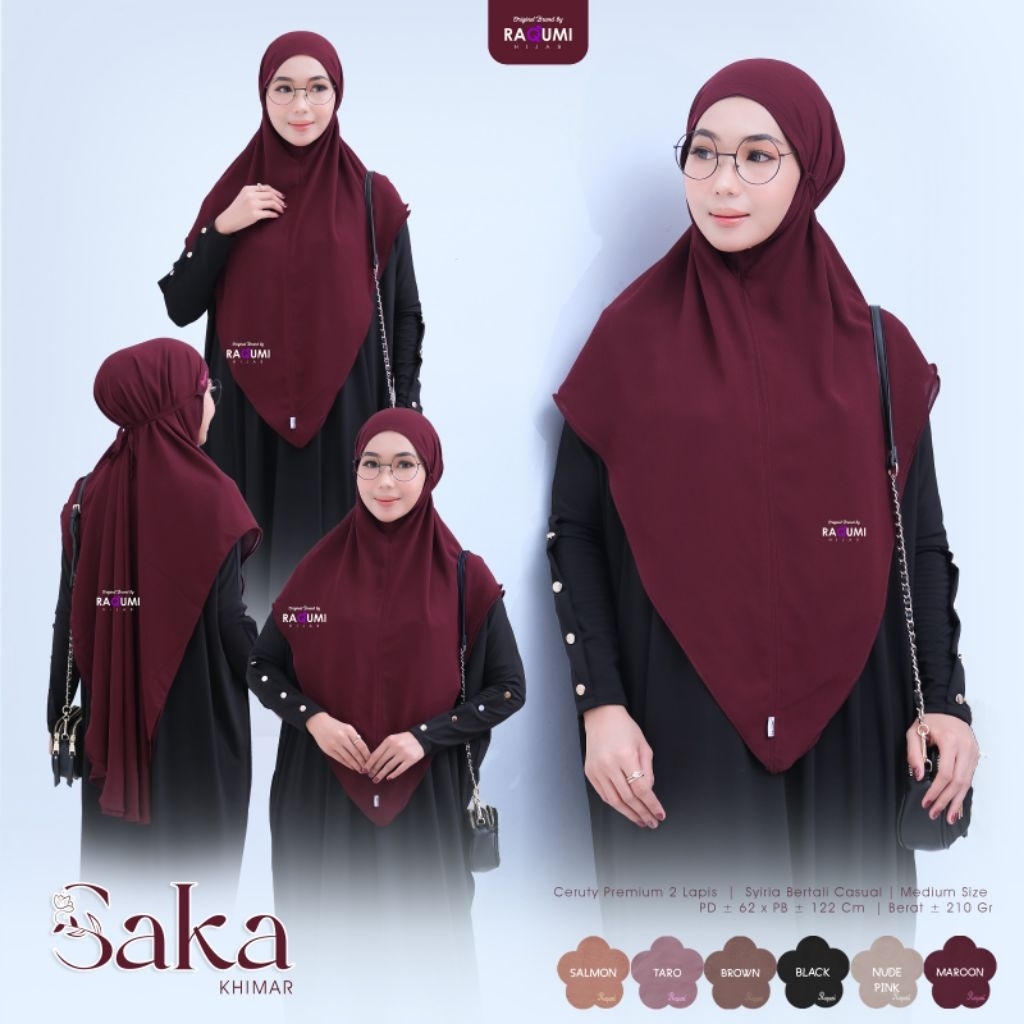 SAKA KHIMAR ORI RAQUMI HIJAB