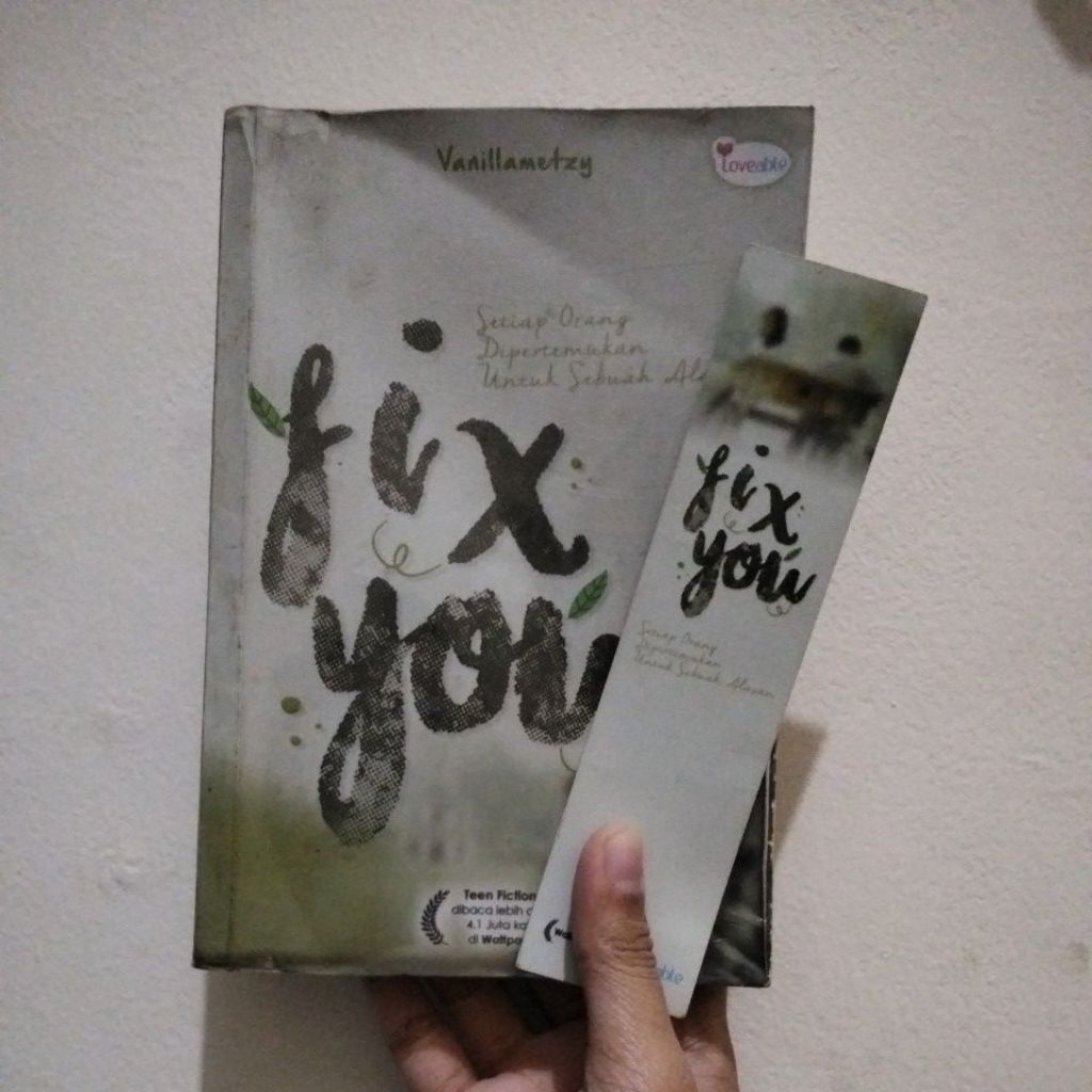 Preloved Buku Novel Fix You By Vanillametzy