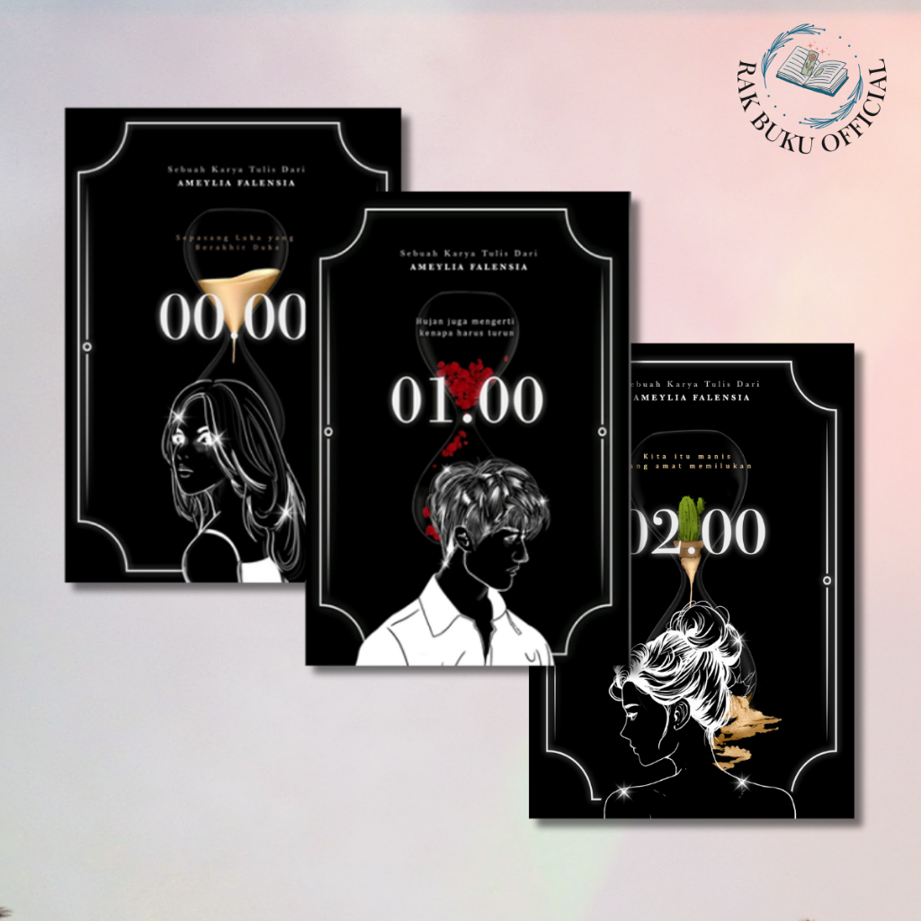 Buku Novel 00.00,  01.00 dan 02.00 - Ameylia Falensia - Loveable