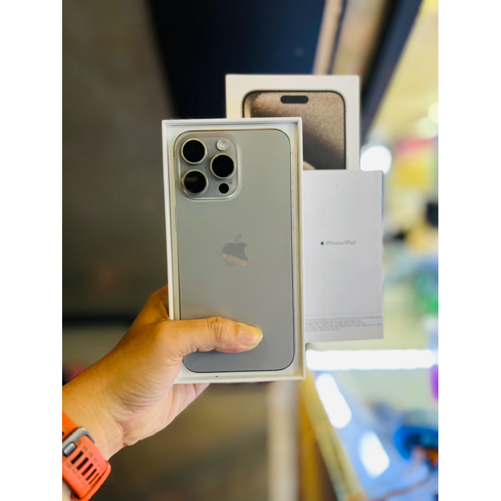 iphone 15 promax 256gb ibox natural titanium