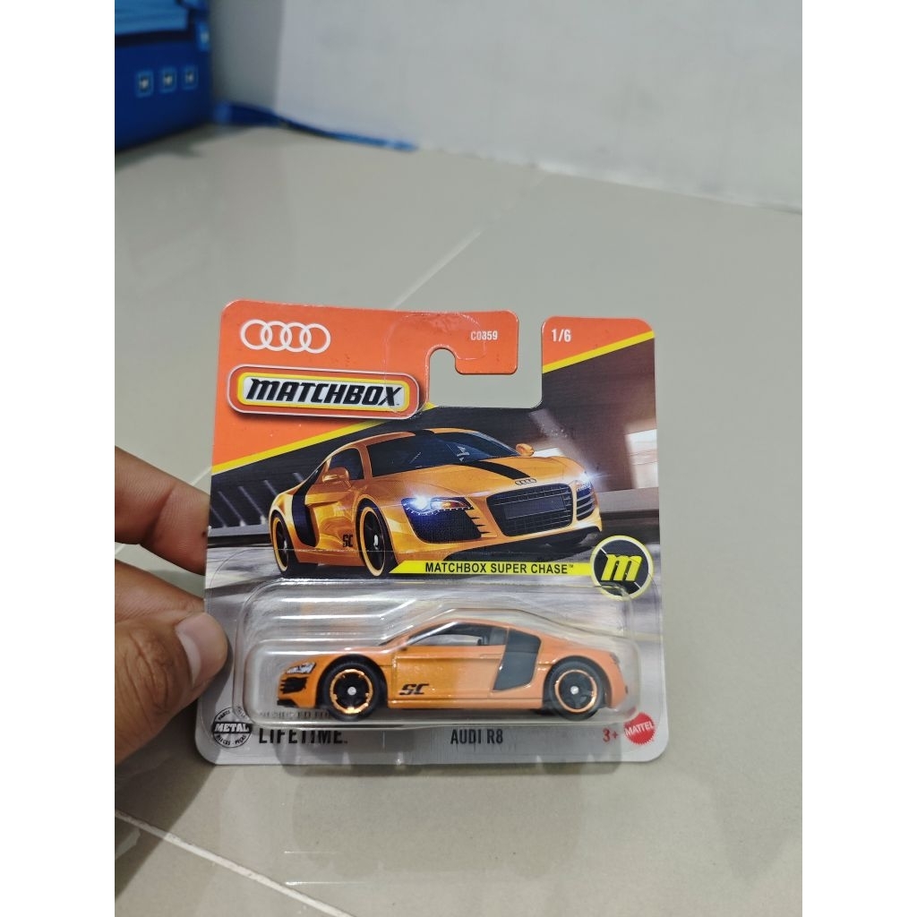 Matchbox Super Chase Short Card - Audi R8