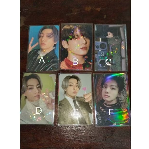 Photocard Official Jungkook BTS