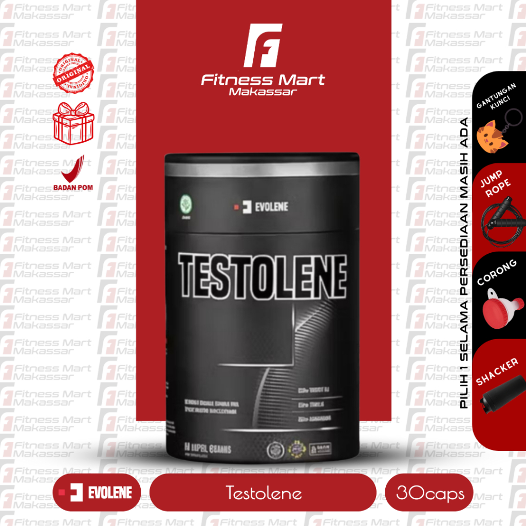 EVOLENE Testolene Supplementasi Testosteron Booster Testobooster Evoboost
