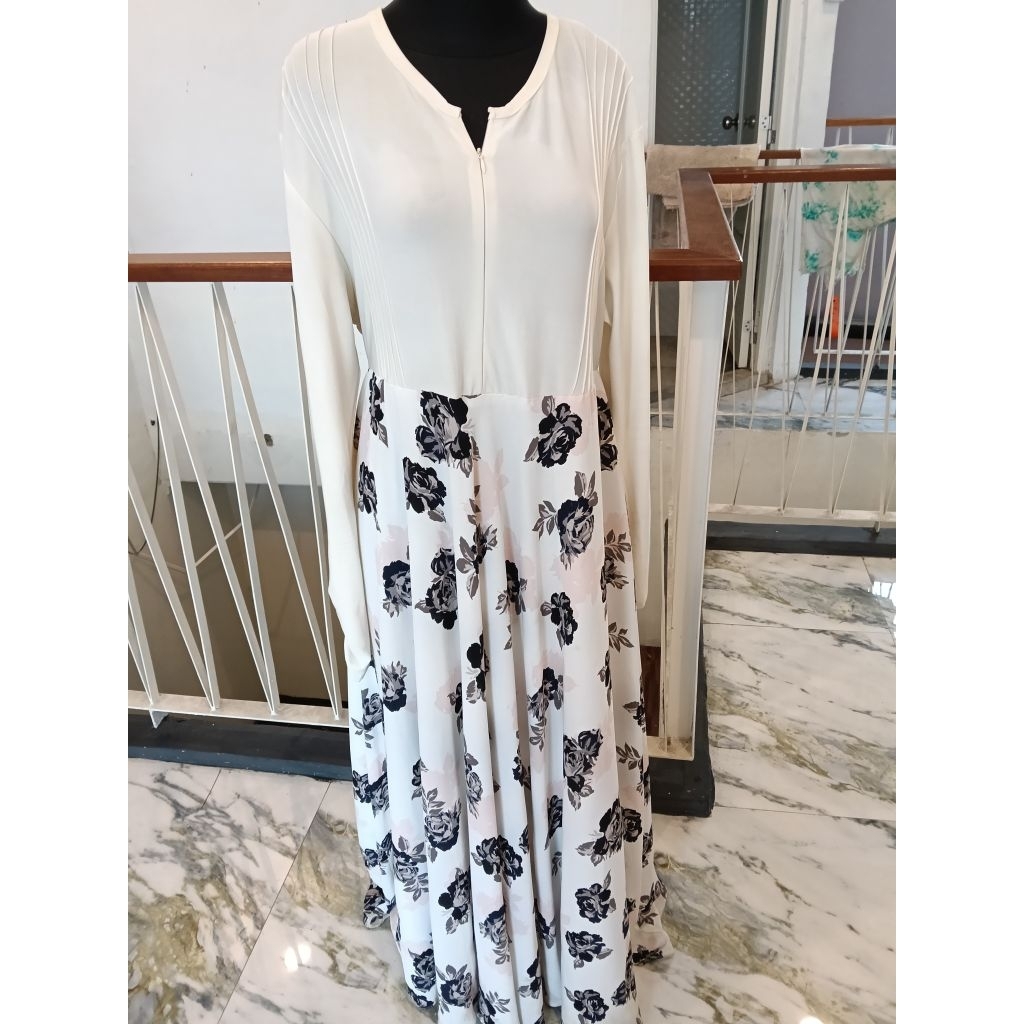 baju syari qnanz preloved