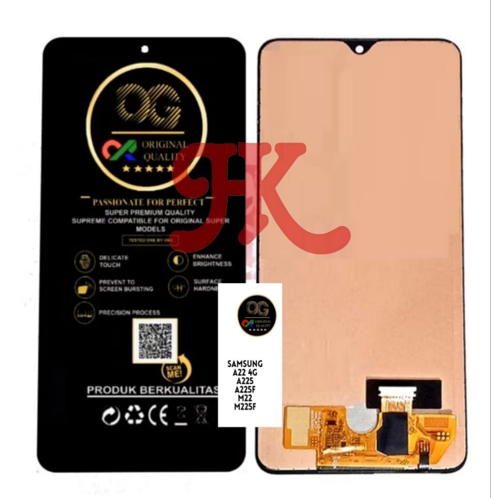 LCD SAMSUNG A22 4G LCD TOUCHSCREEN SAMSUNG A22 4G/A225/A225F/M22/M225F LCD FULLSET ORIGINAL
