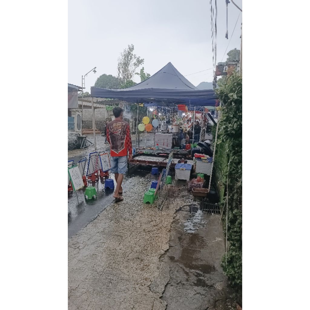 TENDA LIPAT PERSEGI PREMIUM 2X2, 3X3 MURAH