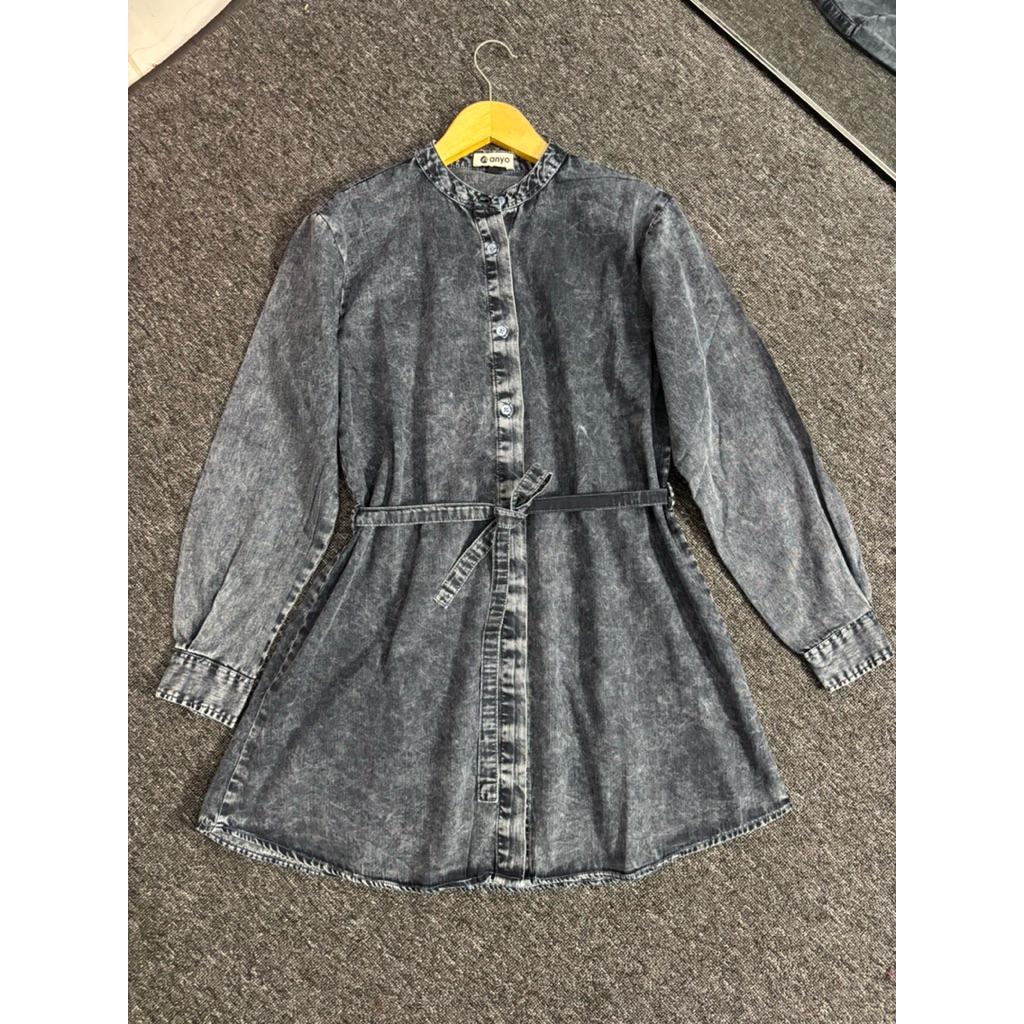 Anyo Long Tunik Wanita | Atasan tunik soft jeans