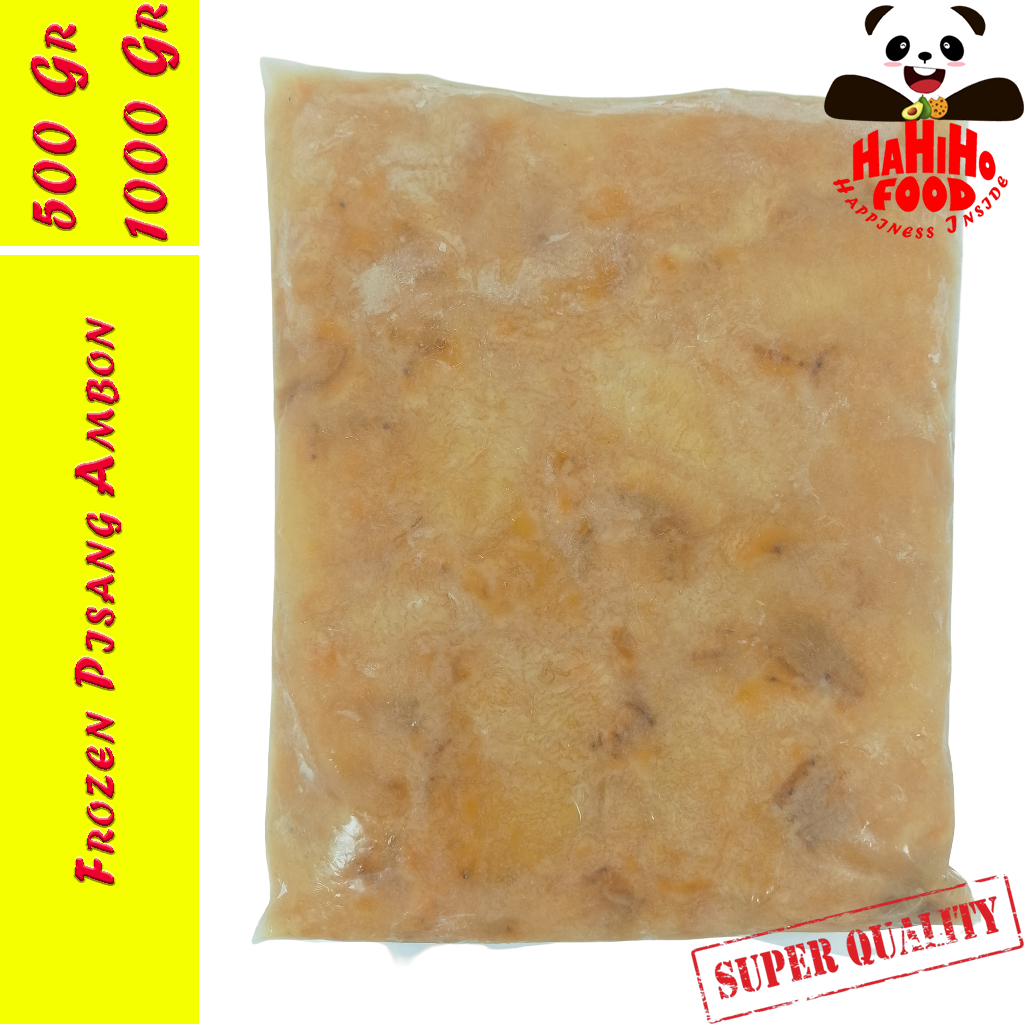 HaHiHo FOOD Frozen Pisang Ambon Beku Pisang Frozen Pisang Beku Pisang Ambon Frozen