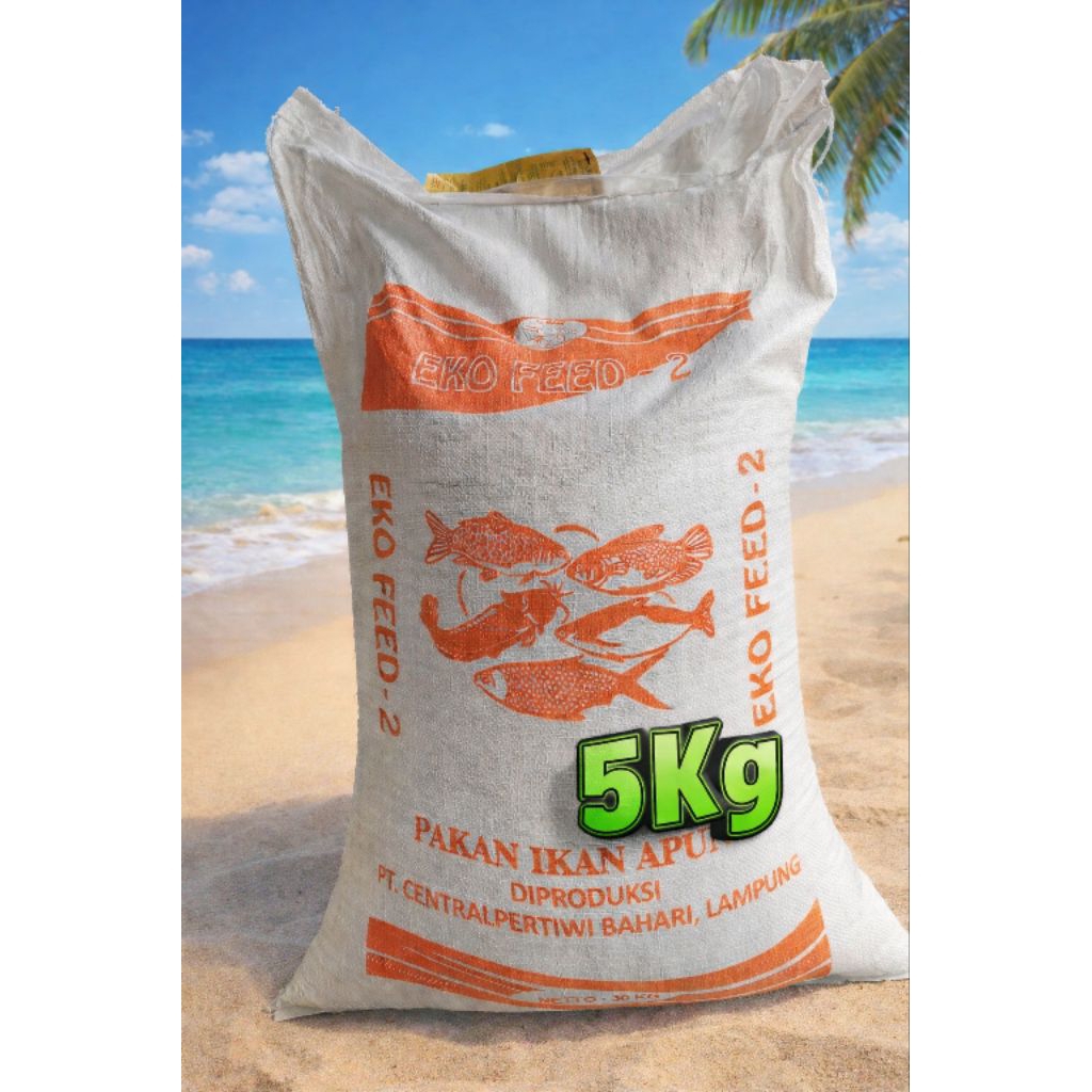 5 kg Pakan ikan apung semua jenis ikan merk Eko feed-2