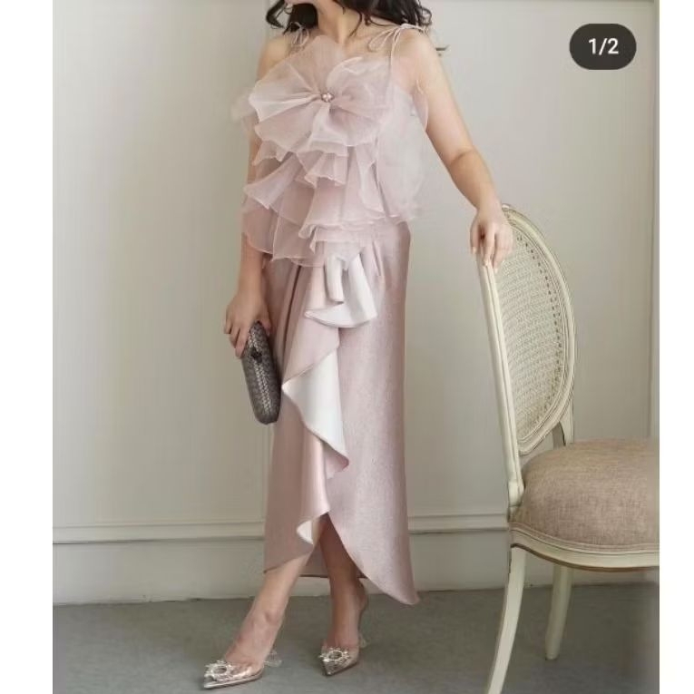 Rose Set Top Skirt Touchup Online