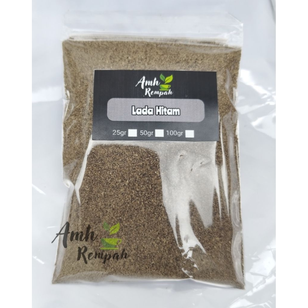 500 GRAM | Lada Hitam bubuk