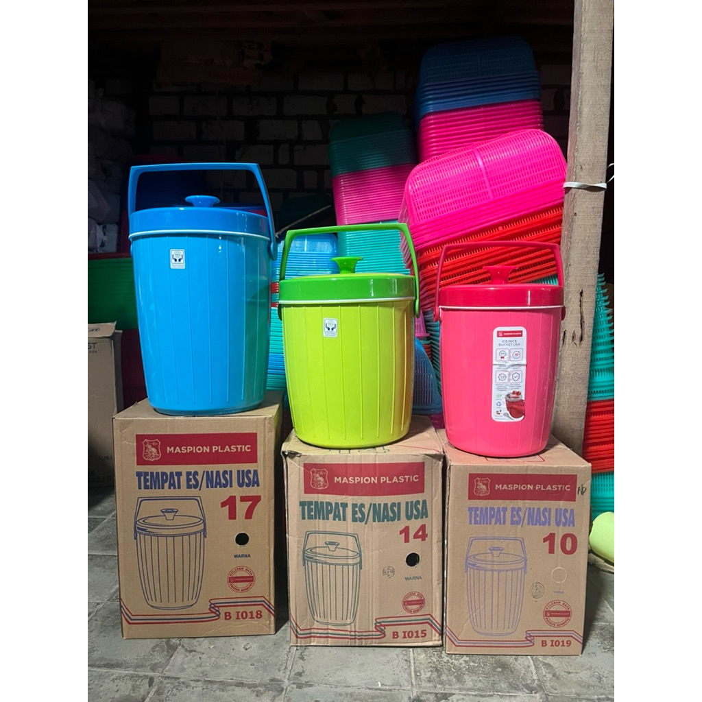 Termos Usa/Termos nasi /termos es maspion ukuran 10liter,14liter&17liter