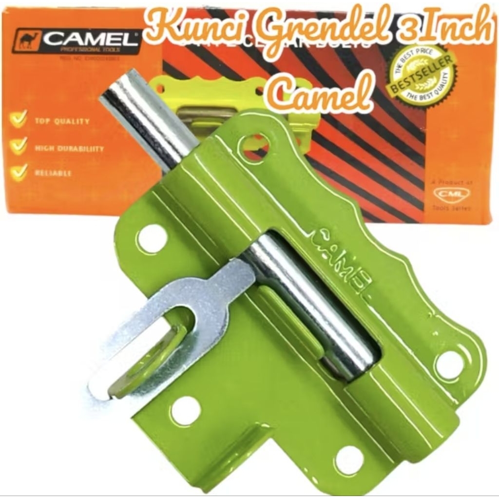 Grendel Pintu CML 3 Inch - Slot Pintu Gembok CML 3in
