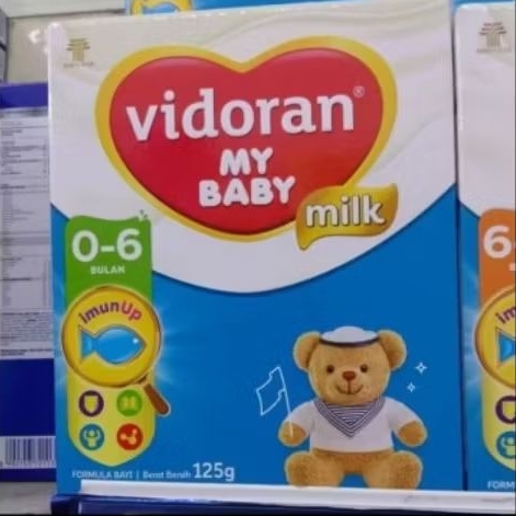 vidoran my baby susu bayi 0-6 bulan 125gr