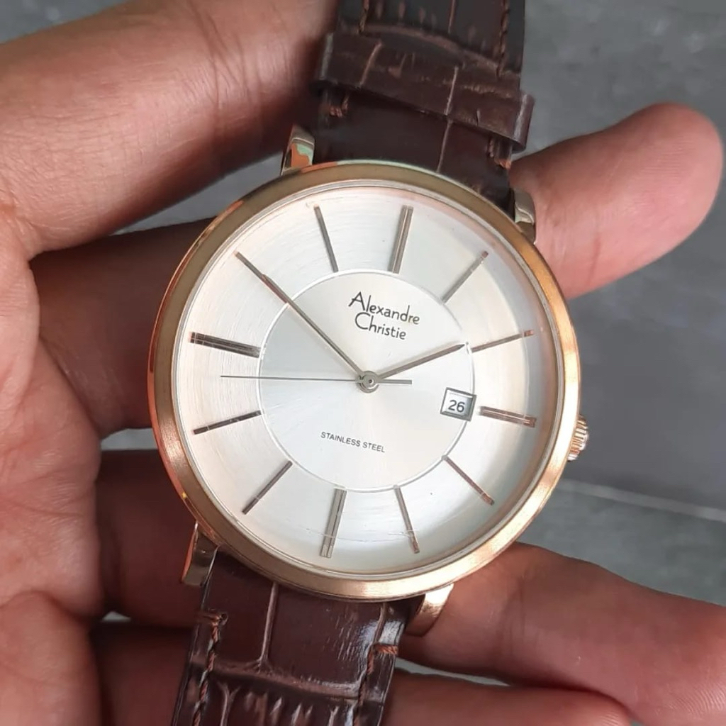 Jam Alexandre Christie bekas pria 8344