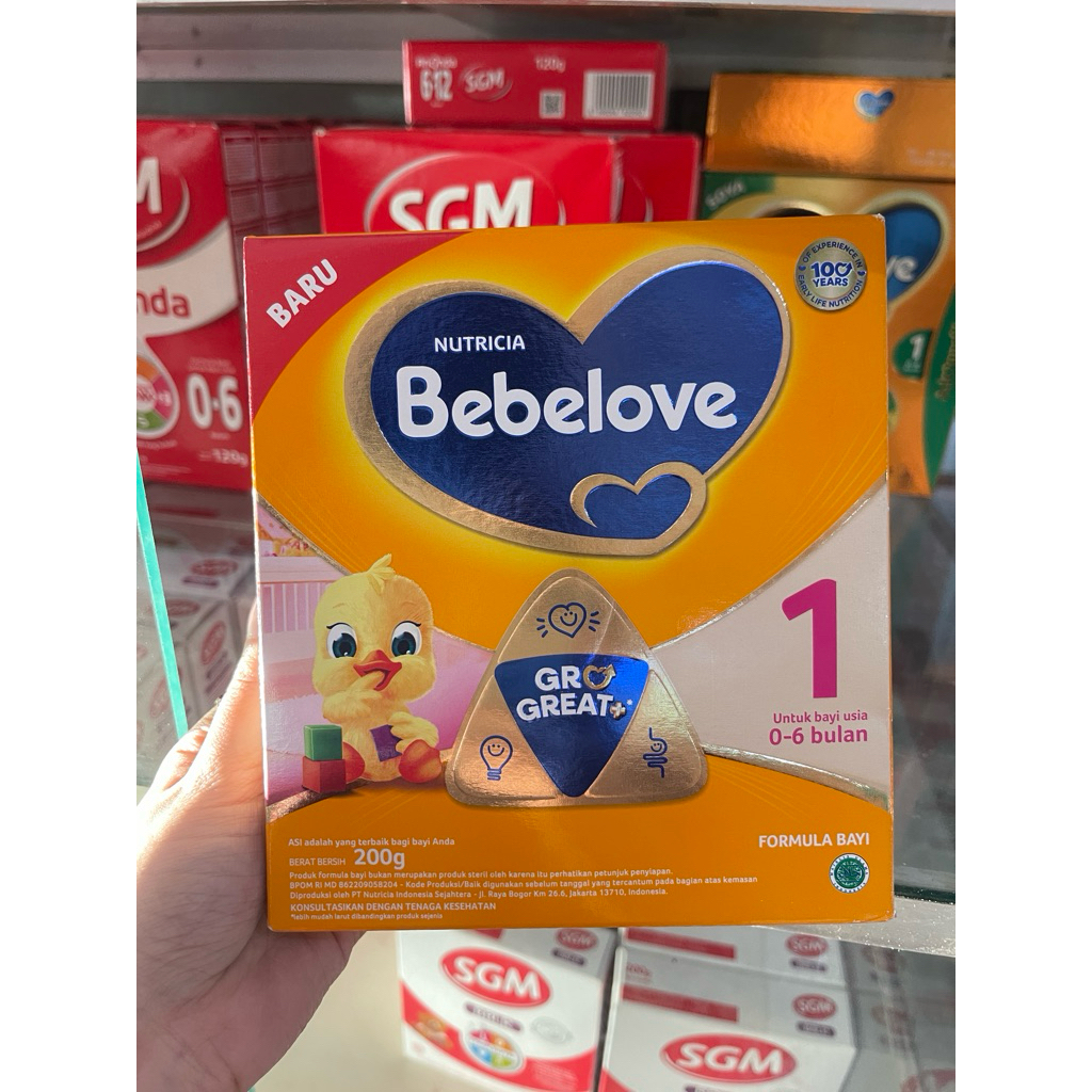 READY | BEBELOVE 1 0-6bulan 200gram (kemasan lama)
