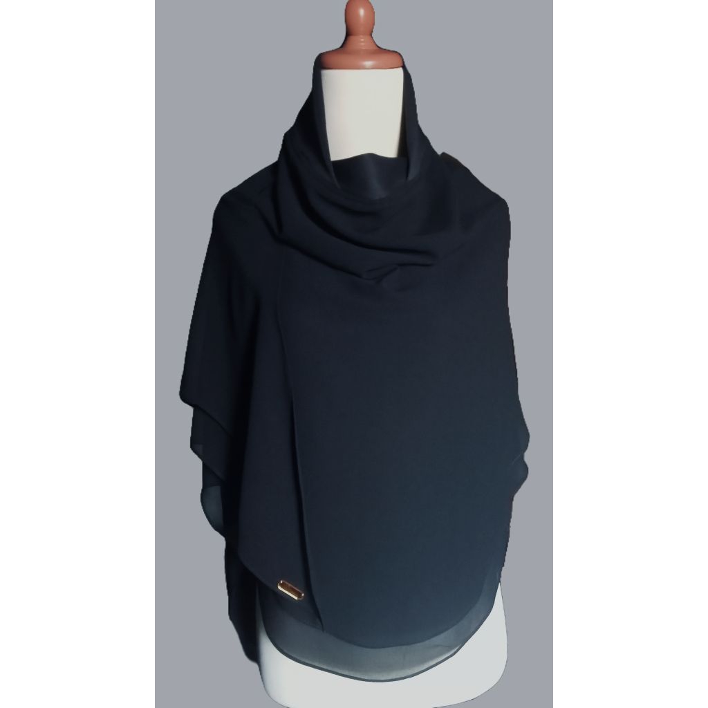 KHIMAR INSTAN TULANG BELAKANG/KHIMAR INSTAN ALA MALAYSIA/KHIMAR INSTAN DAGU