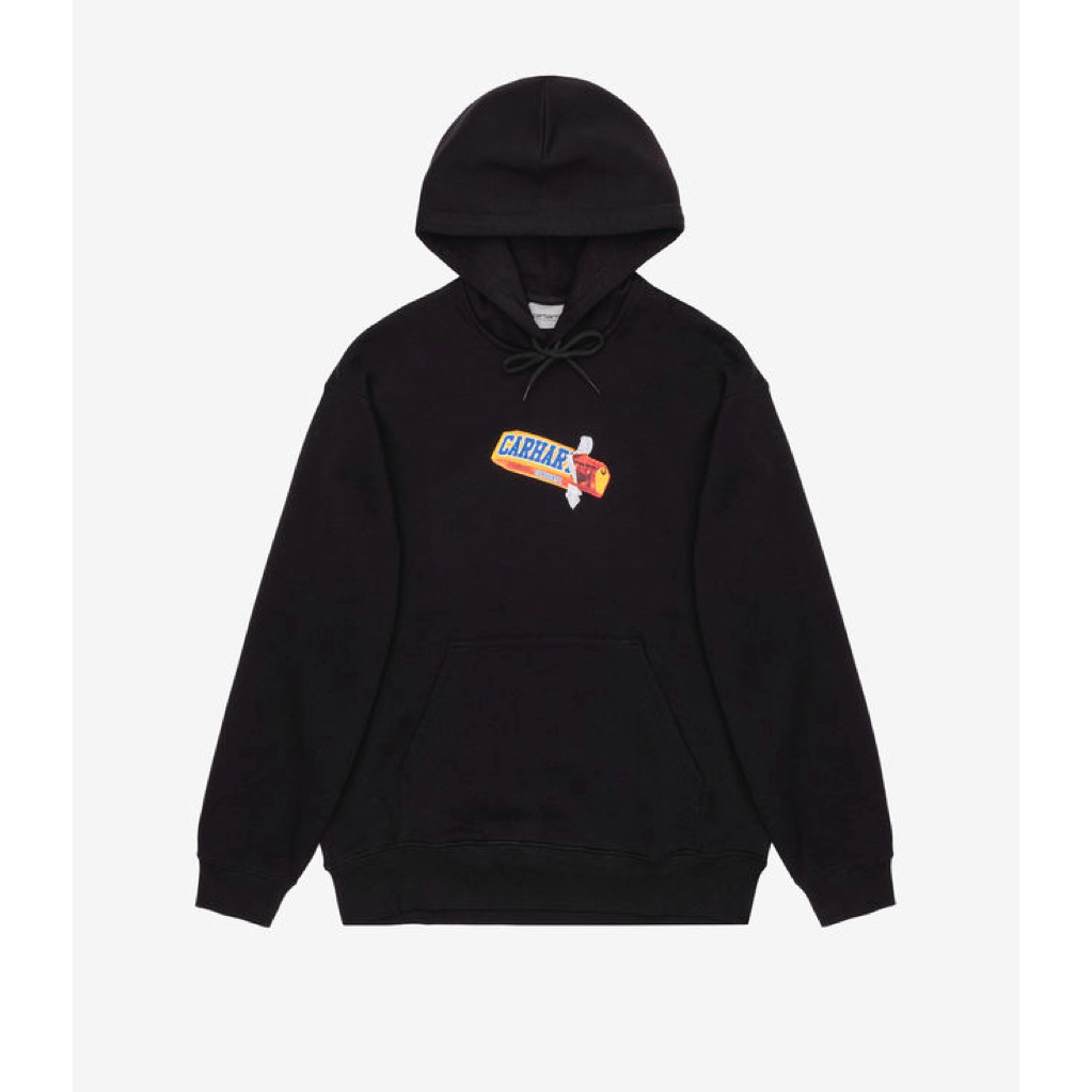 Jaket Hoodie Carhartt WIP Hooded Chocolate Bar Sweat Hodie Streetwear premium