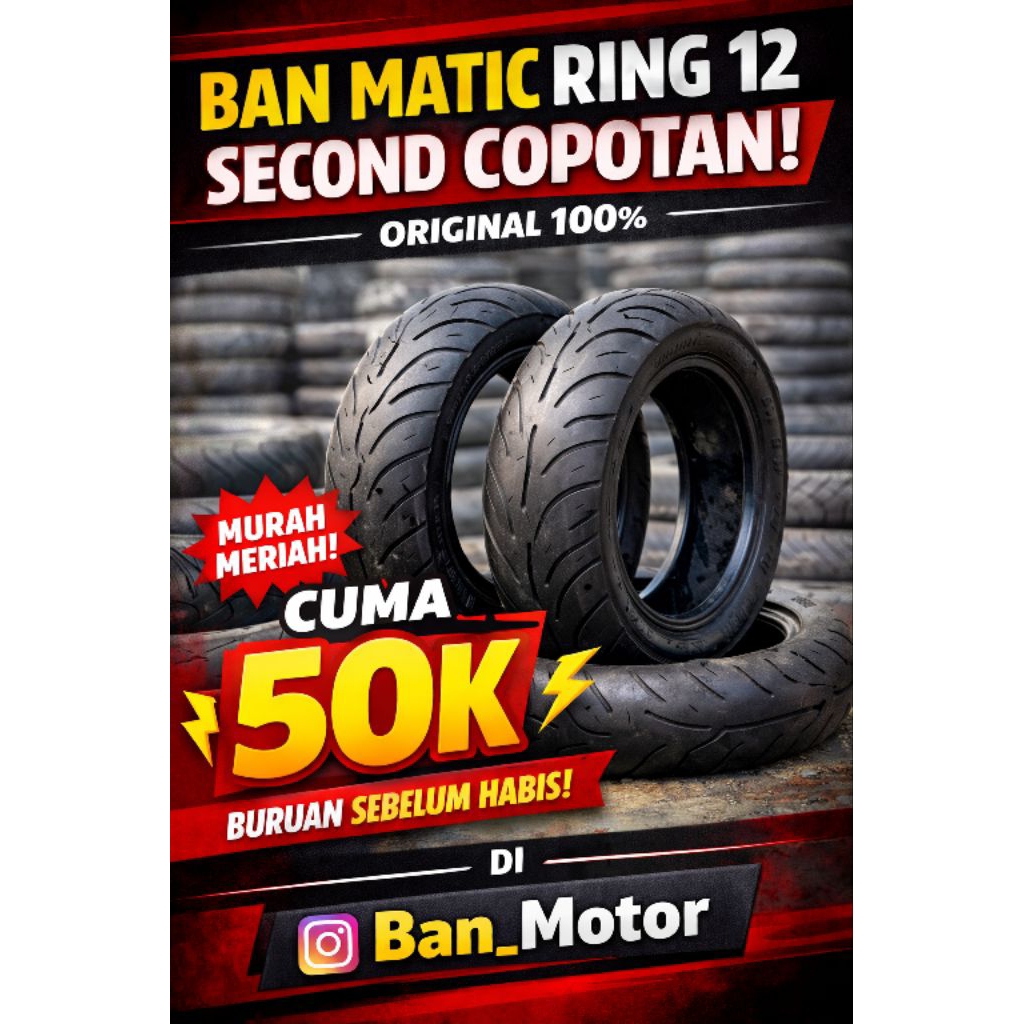 (BISA COD) BAN SCOPY  RING 12 COPOTAN