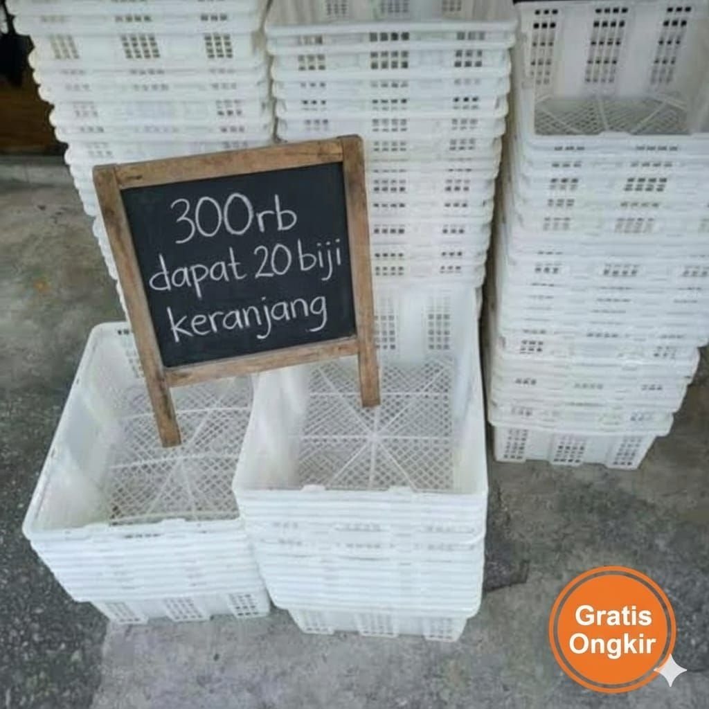 20 biji keranjang lengkeng bekas buah lengkeng keranjang serbaguna
