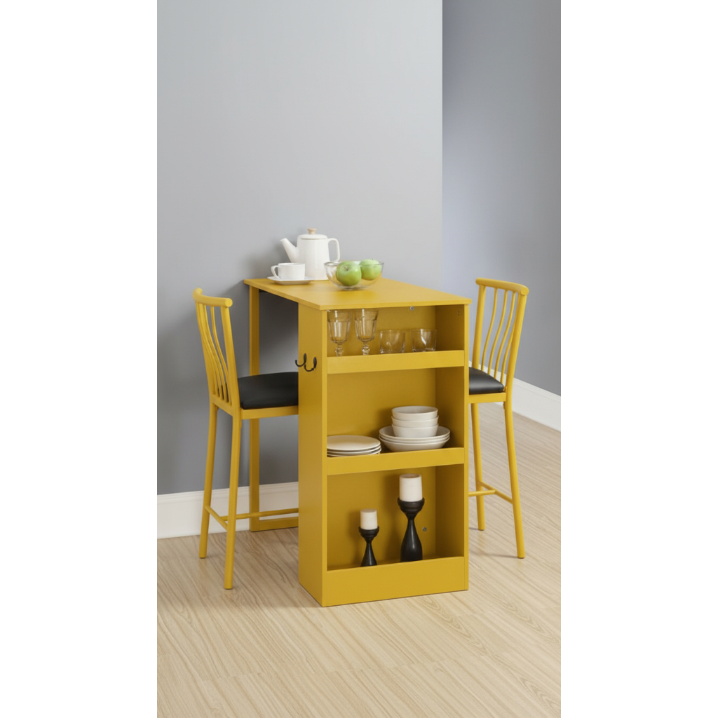 Meja Bar/Meja makan apartemen studi multy pungsi “Monceau” – (dijual tidak dengan kursi)