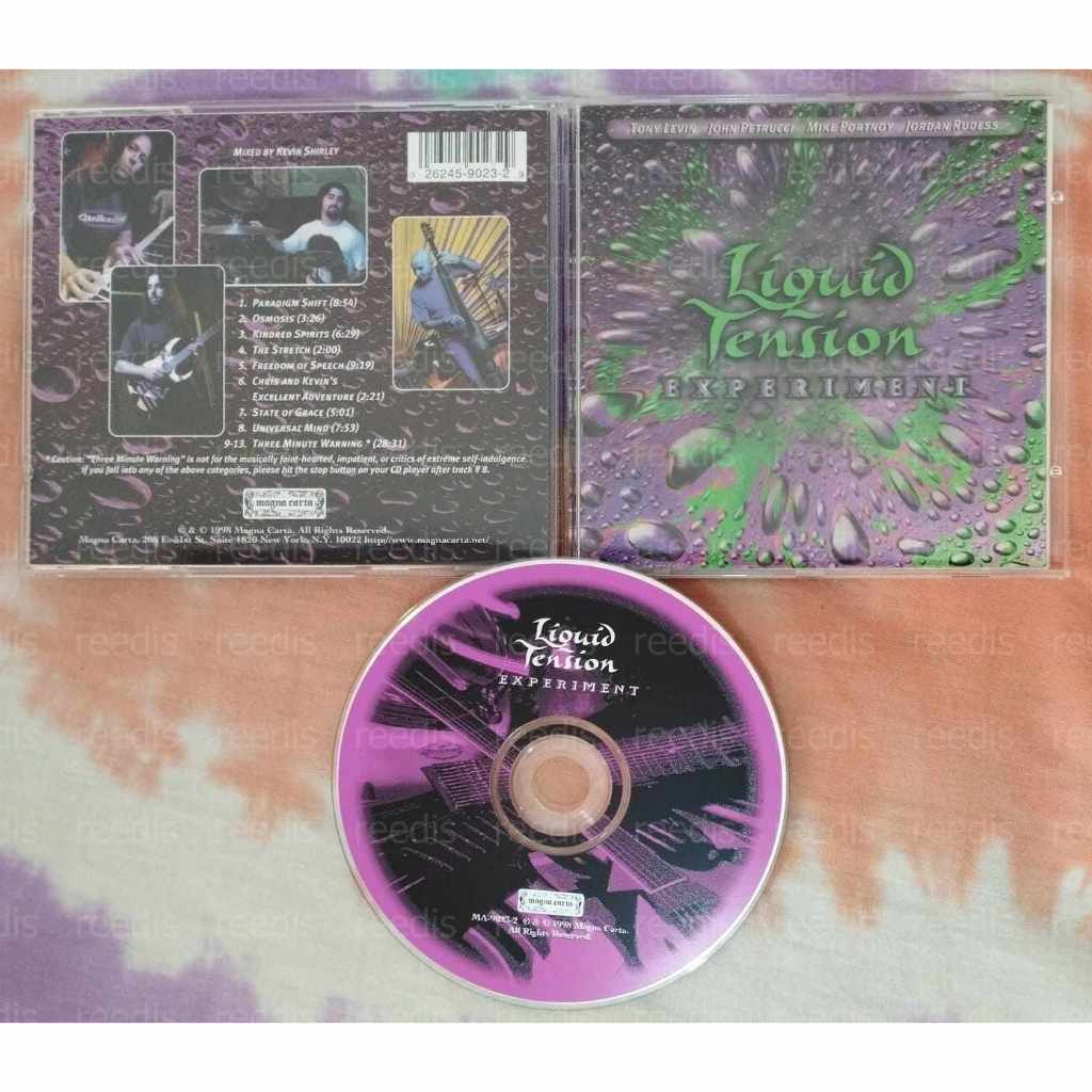 Liquid Tension Experiment 1, press US - CD