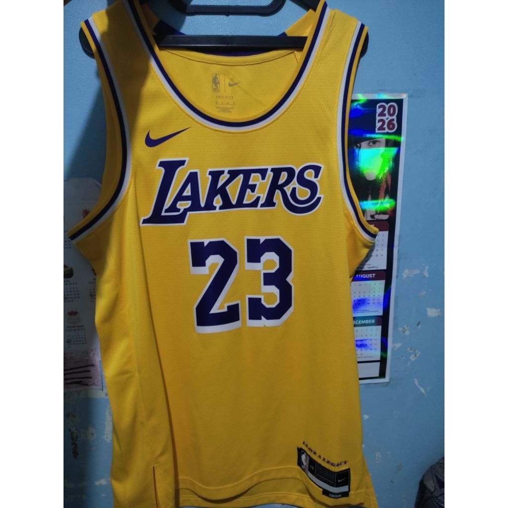 Jersey NBA Authentics LA Lakers Lebron James