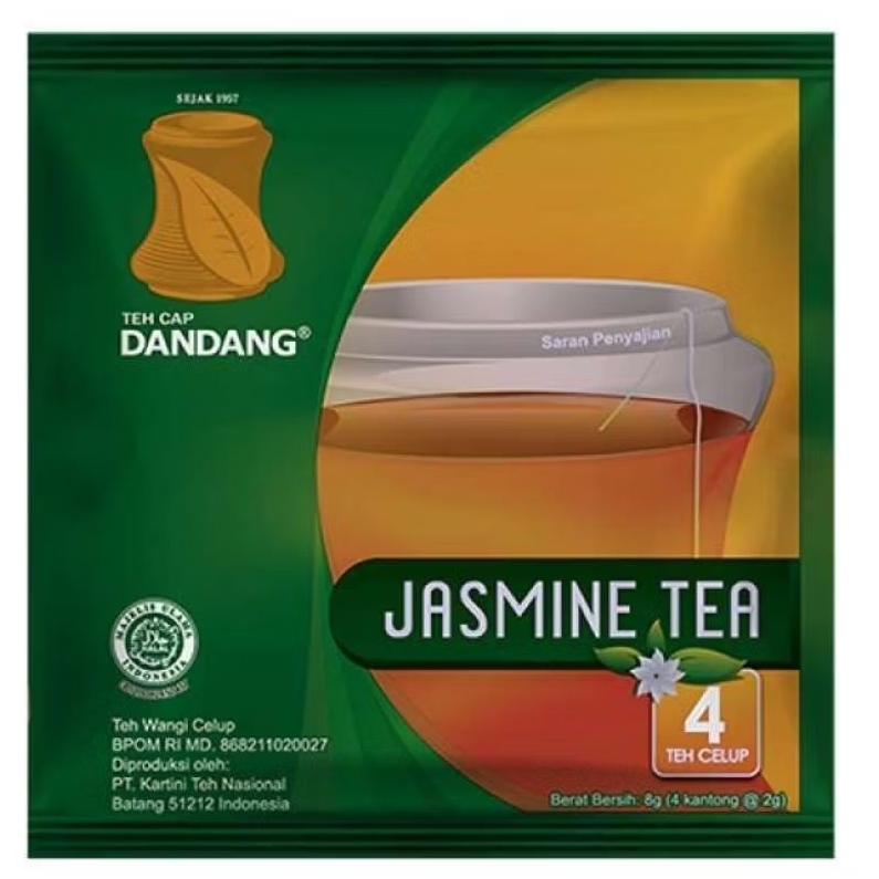 Teh Dandang Jasmine Sachet 1 Pack (2rtg × 10pcs)