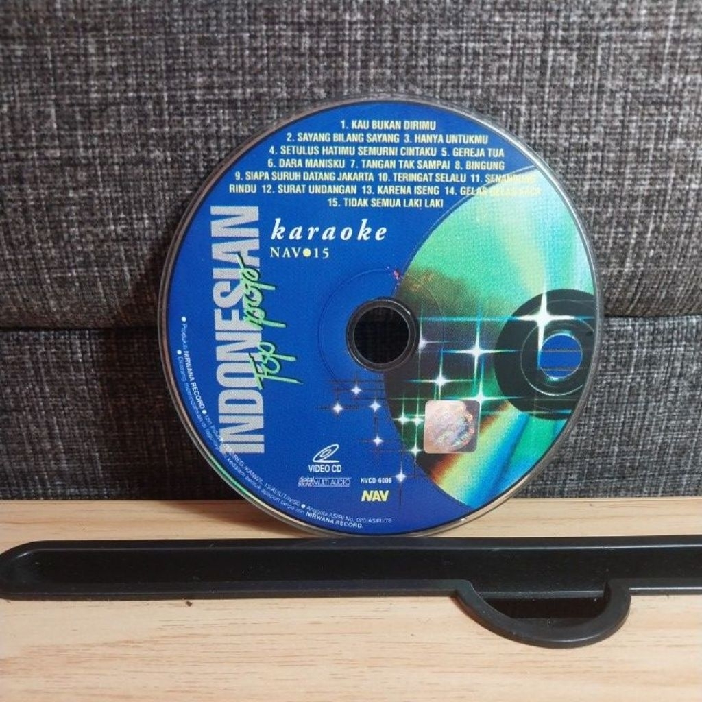 VCD Karaoke Top Pop/Original/CD Only