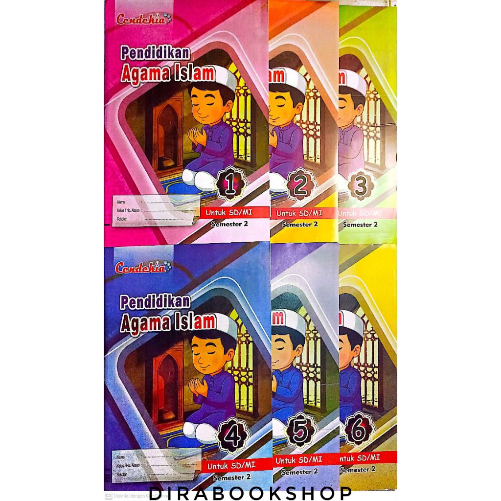 Semester 2 LKS AGAMA ISLAM Cendekia kelas 1/2/3/4/5/6 revisi 2026