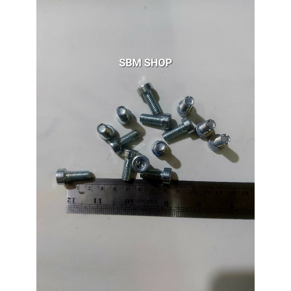 BAUT M8X18 KUNCI L SULING SHOCK DEPAN HONDA
