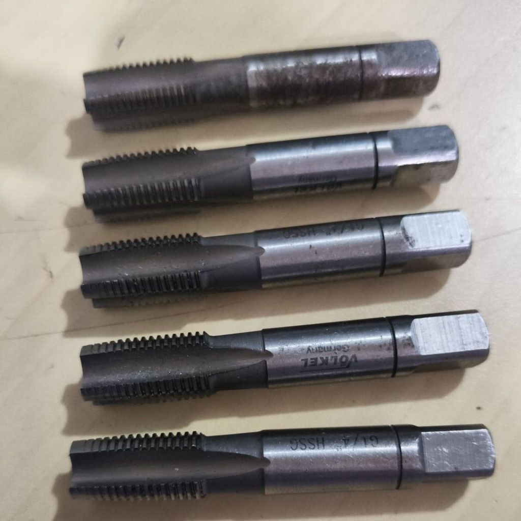 tap inchi pt 1/4-19 second layak pakai