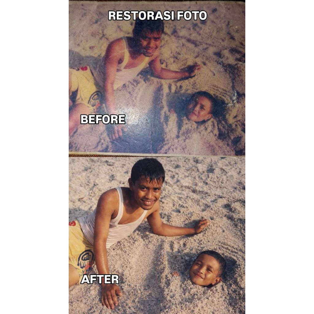 Jasa Edit Foto Jadul AI