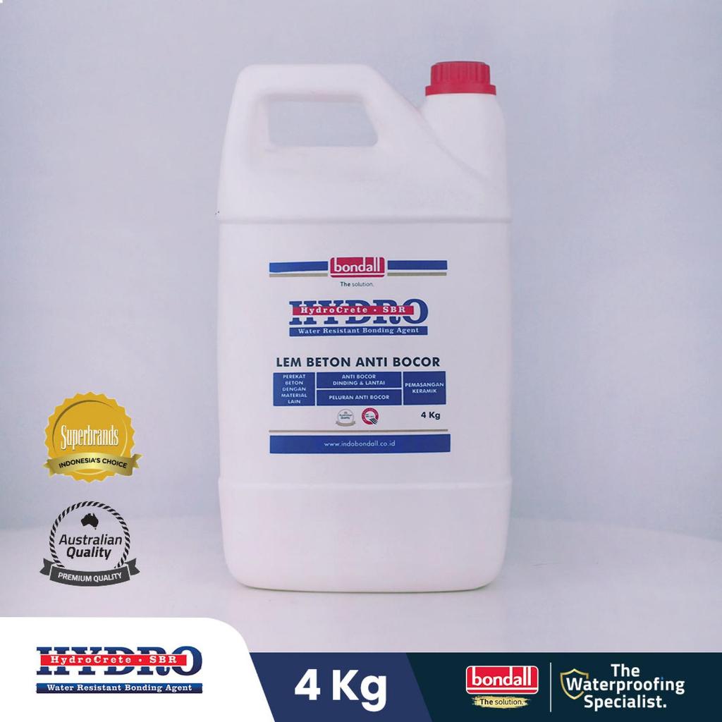 BONDALL HYDROCRETE SBR - Lem Beton Anti Bocor / 4Kg