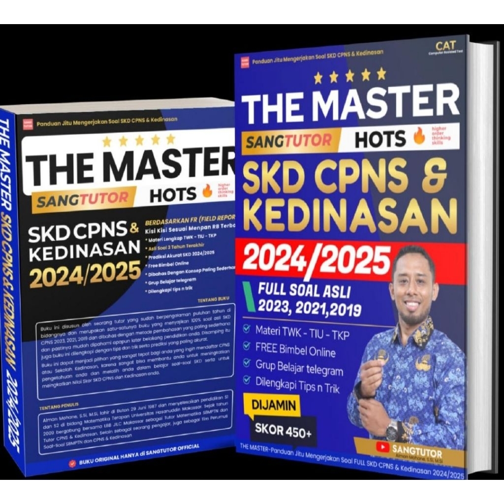 Buku SKD CPNS & Kedinasan 2024/2025 - Kumpulan Soal Asli 2019-2023