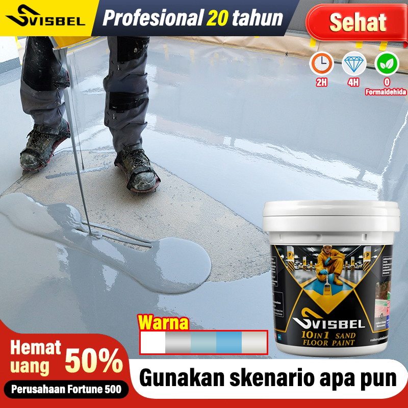 Kemasan baru Pabrik profesional 20 tahun cat lantai cat lantai epoxy lantai semen cat lantai semen e